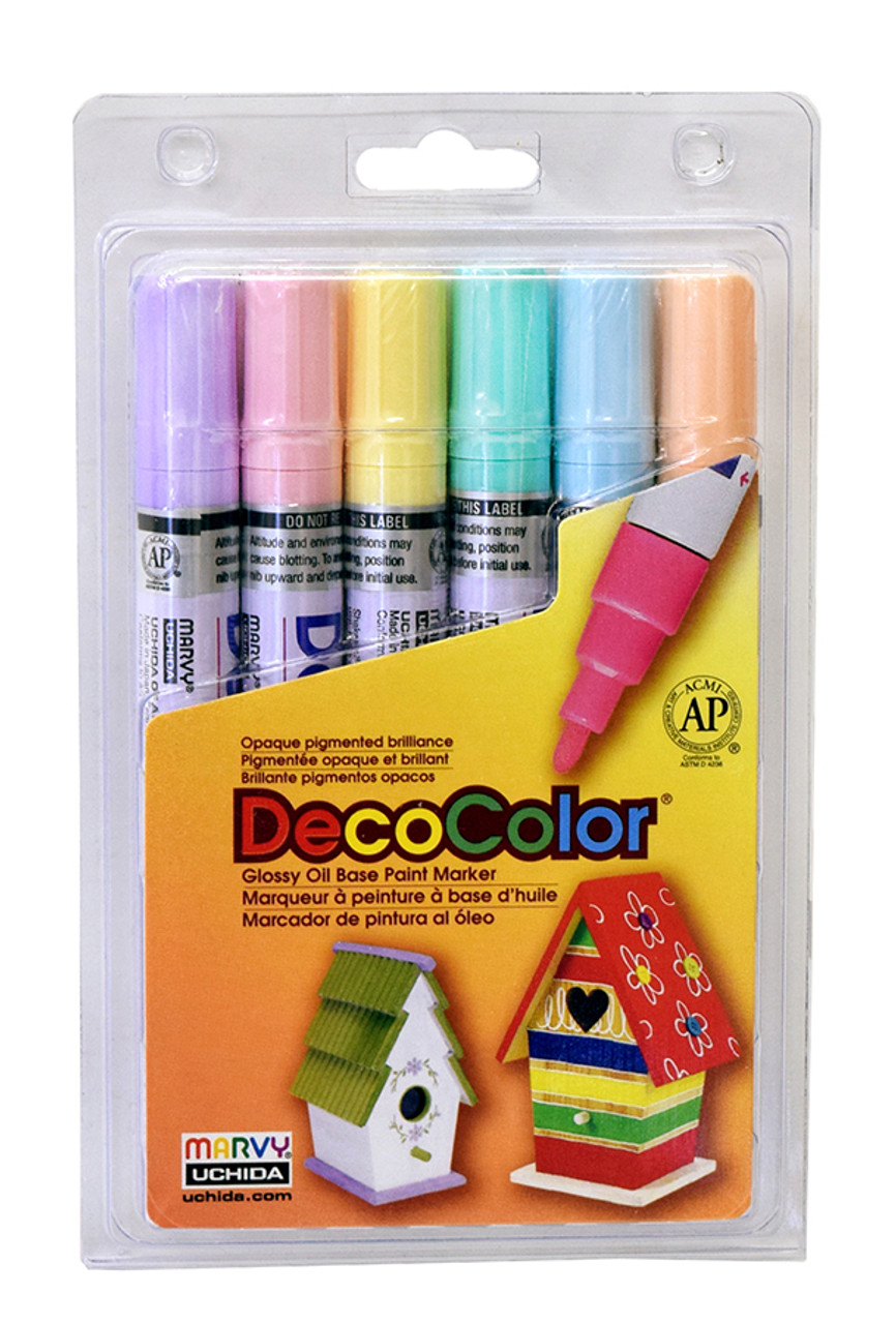 DecoColor™ Glossy Oil Base Paint Marker, Extra Fine