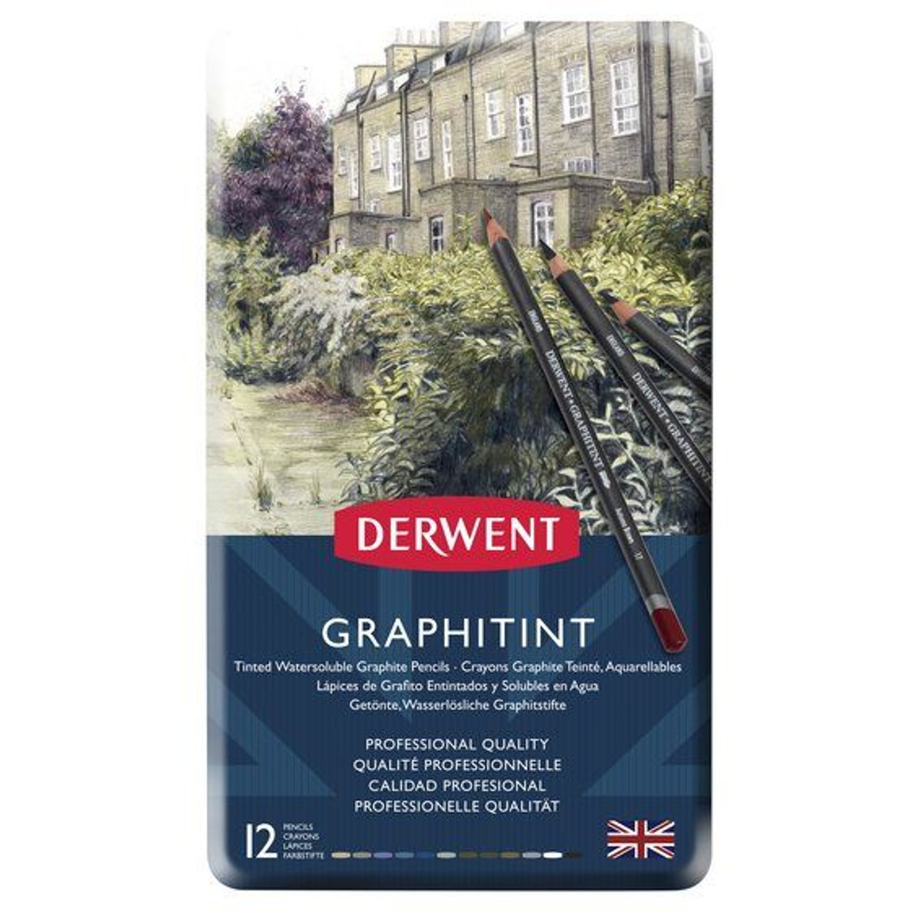 Graphitint Paint Pan Set/12 | Derwent