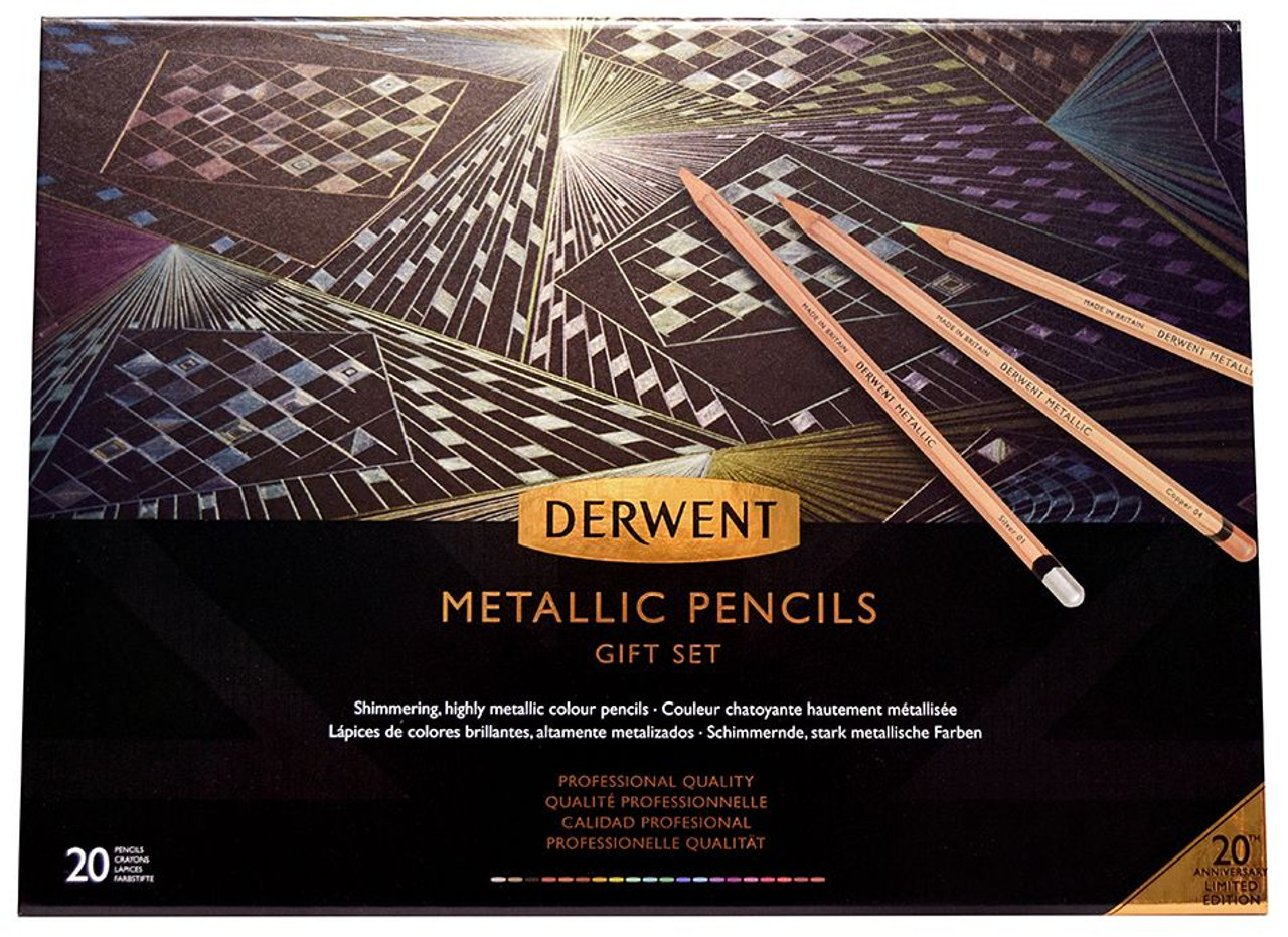 Pencils: Derwent Metallic Pencils (review)