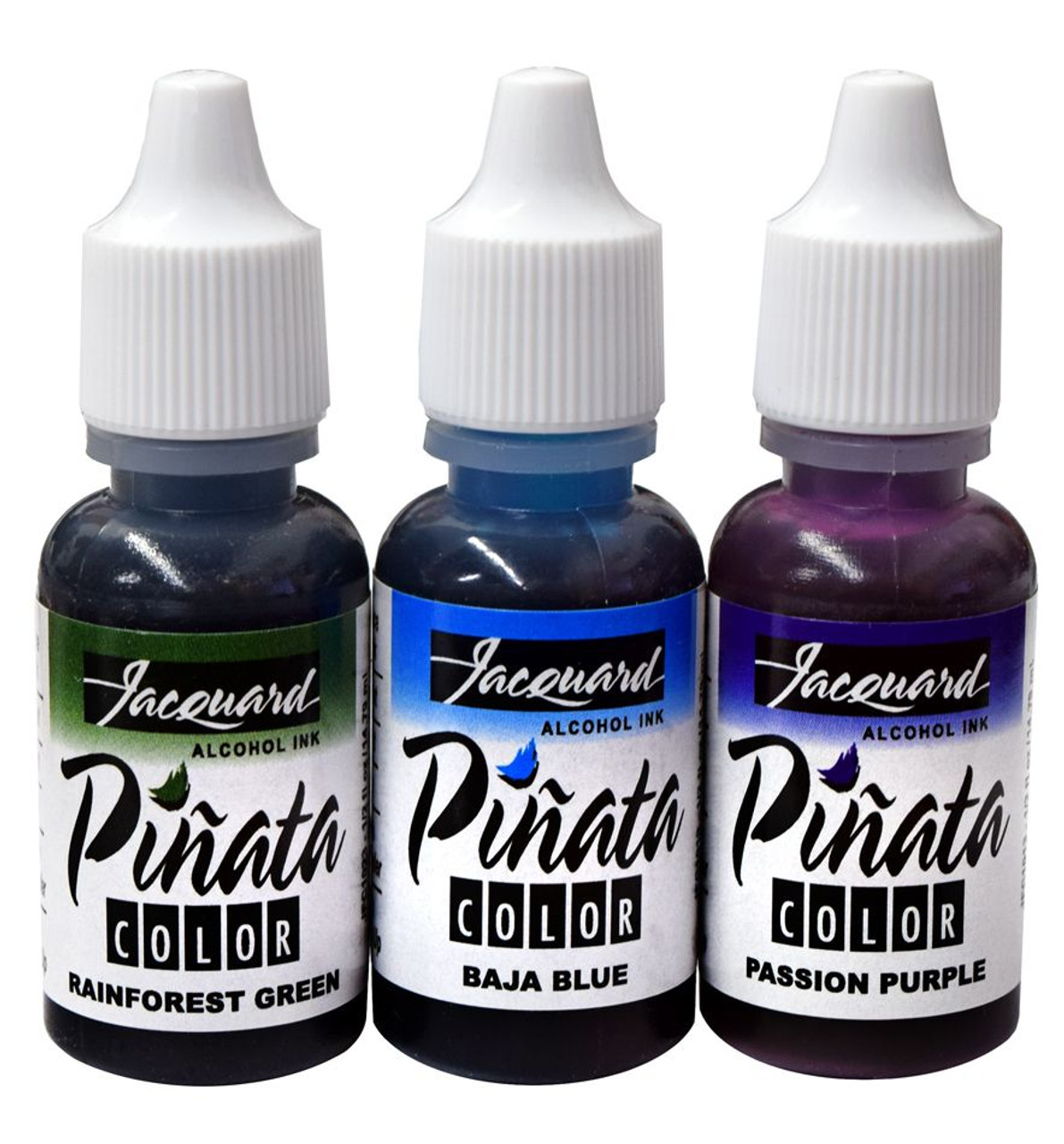 Jacquard Pinata Alcohol Inks- Cool Colors Set