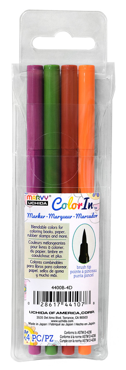  Uchida Marvy Fabric Brush Point Marker Art Supplies