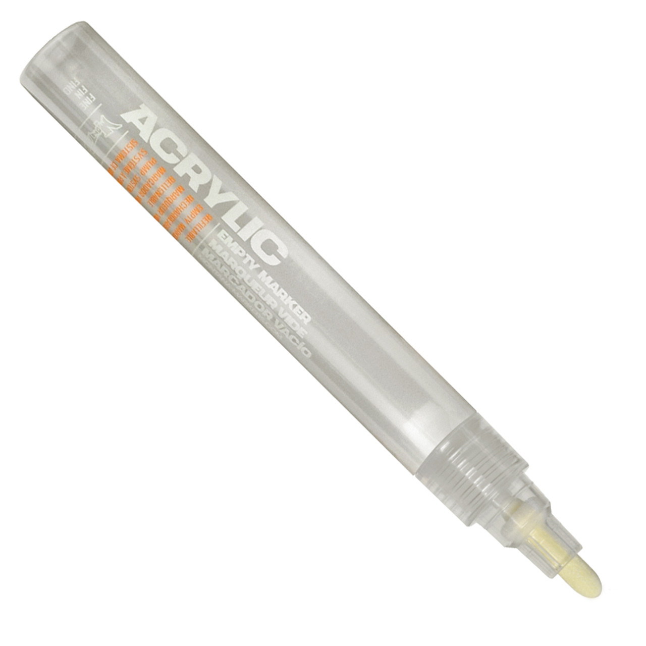 Fine Tip Pens 4 Pack (Permanent Oil Based Markers) for Transparent