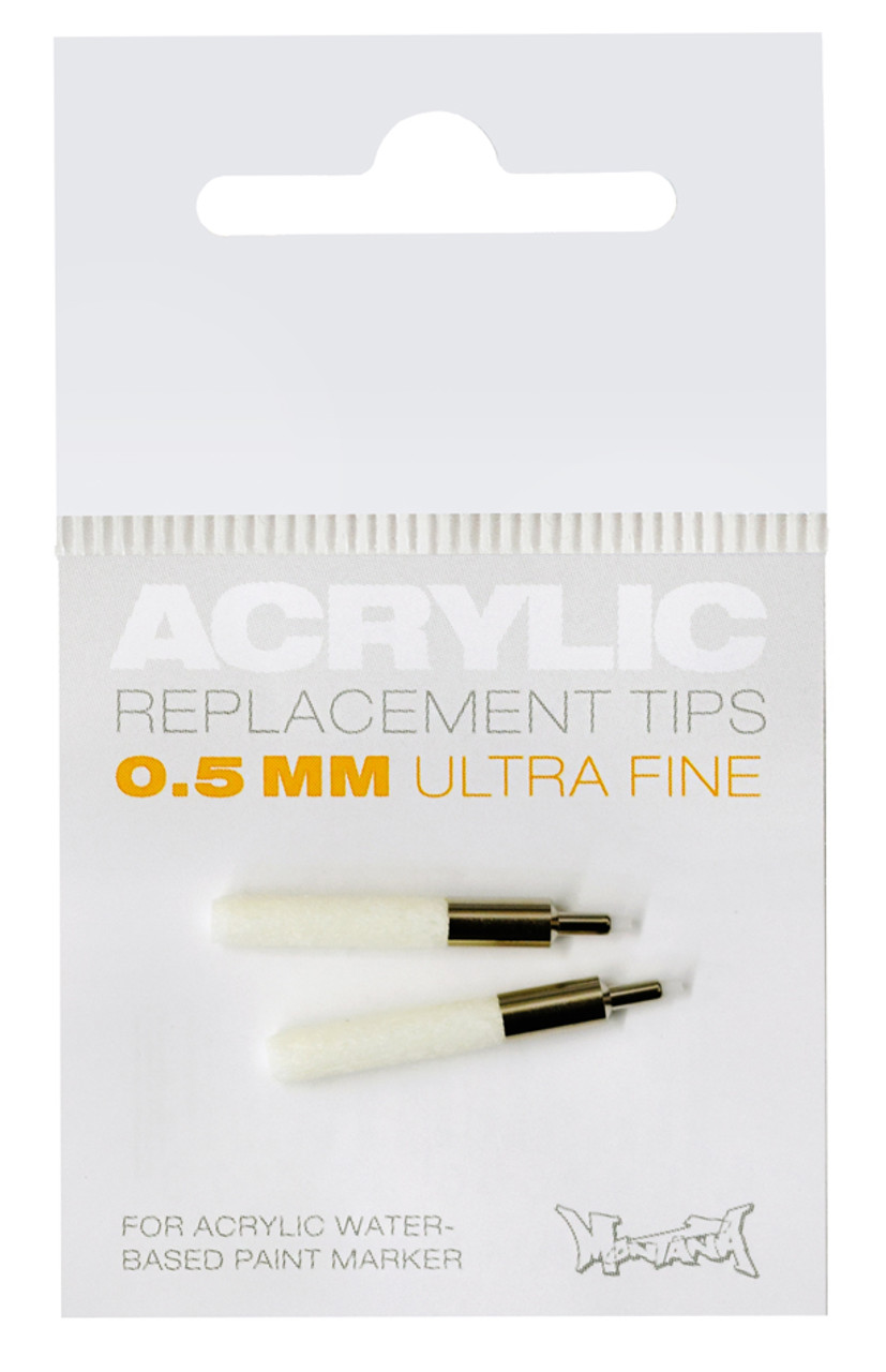 Extra Fine Tip White .5mm Wet Wipe Chalk Marker