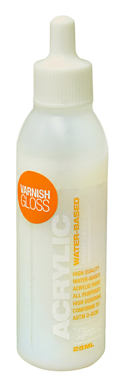 Montana Acrylic Gloss Varnish Marker & Refills 25ml Bottle