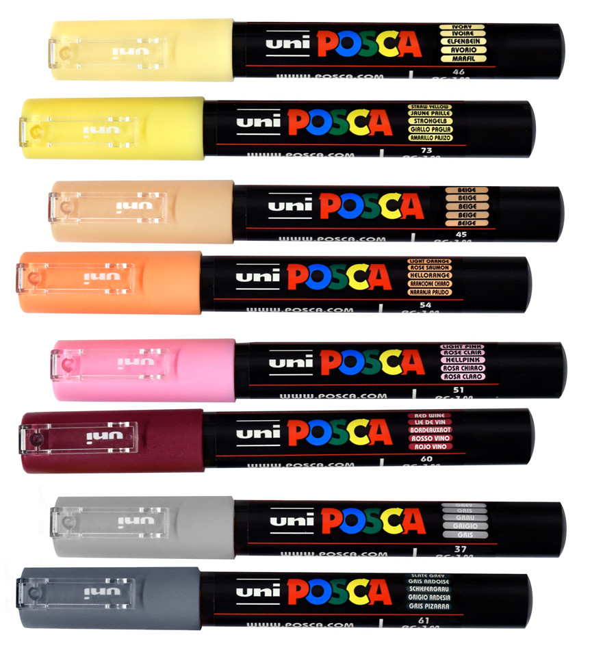 Posca PC-1M Contrast Set | Marker Supply