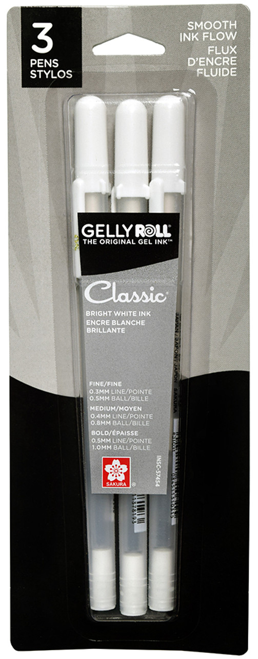 Sakura Gelly Roll Classic White 3-Pack (05/08/10)