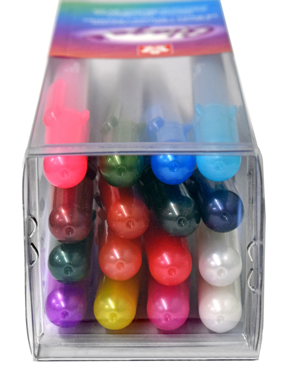 16 Fine Twinmarkers (Extra Fine & Brush) Stackable Storage Box - DécoTime