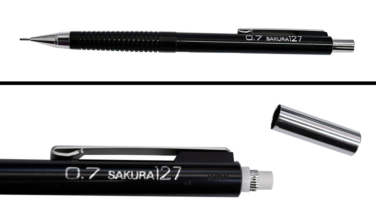 Sakura Mechanical Pencil - Black, 0.7mm