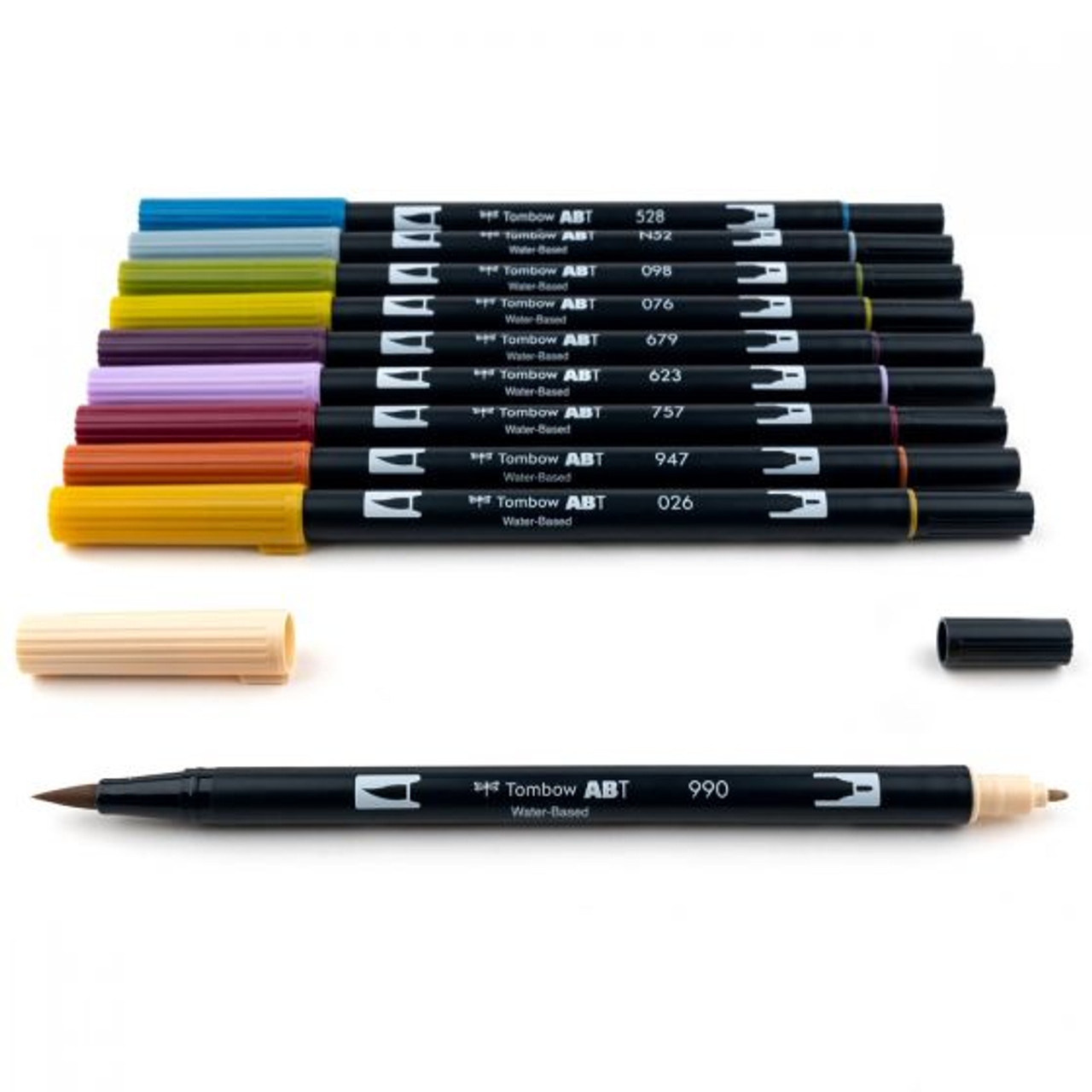 Tombow Dual Brush Pens- Nineties Set of 10