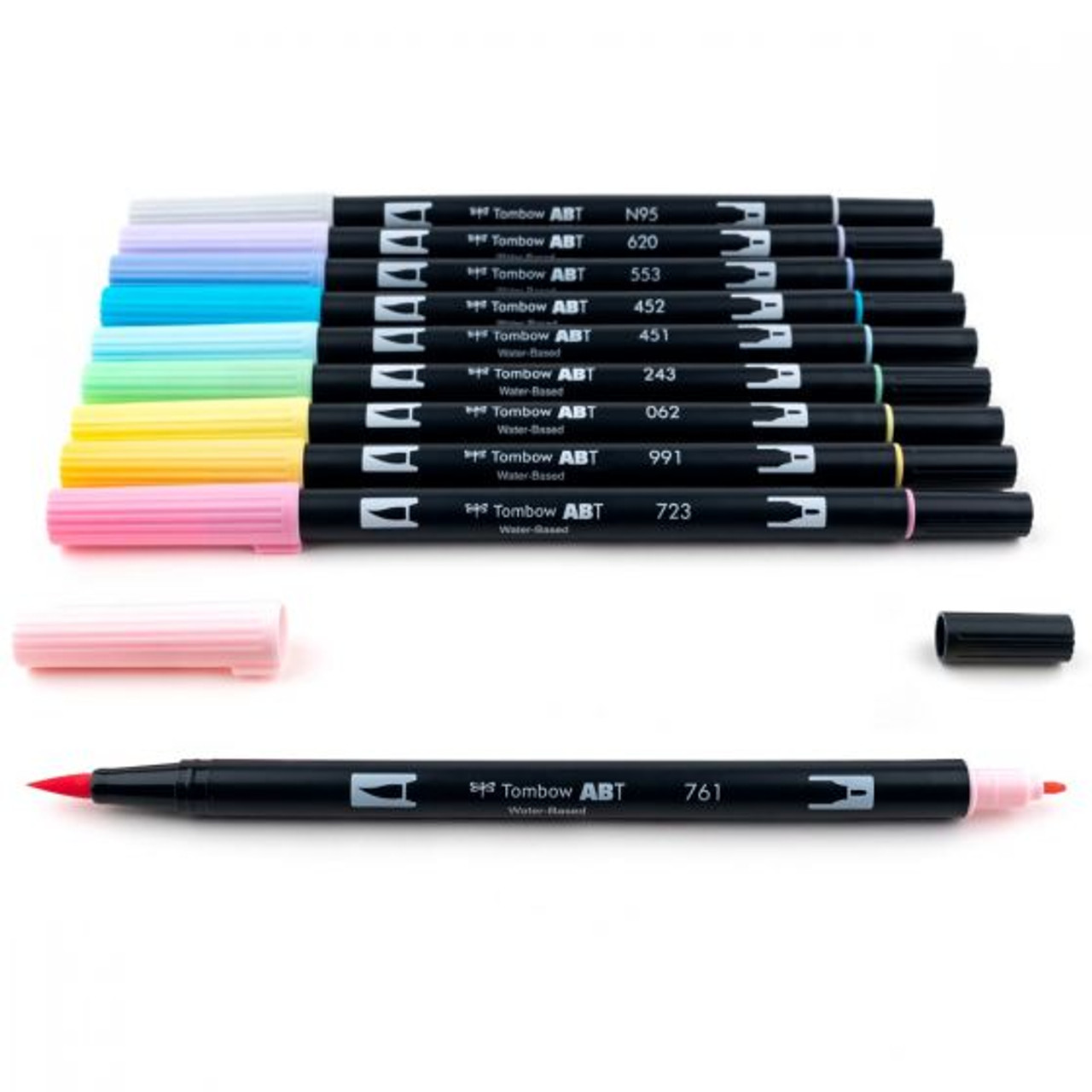 Tombow Dual Brush Pens- Pastel Set of 10