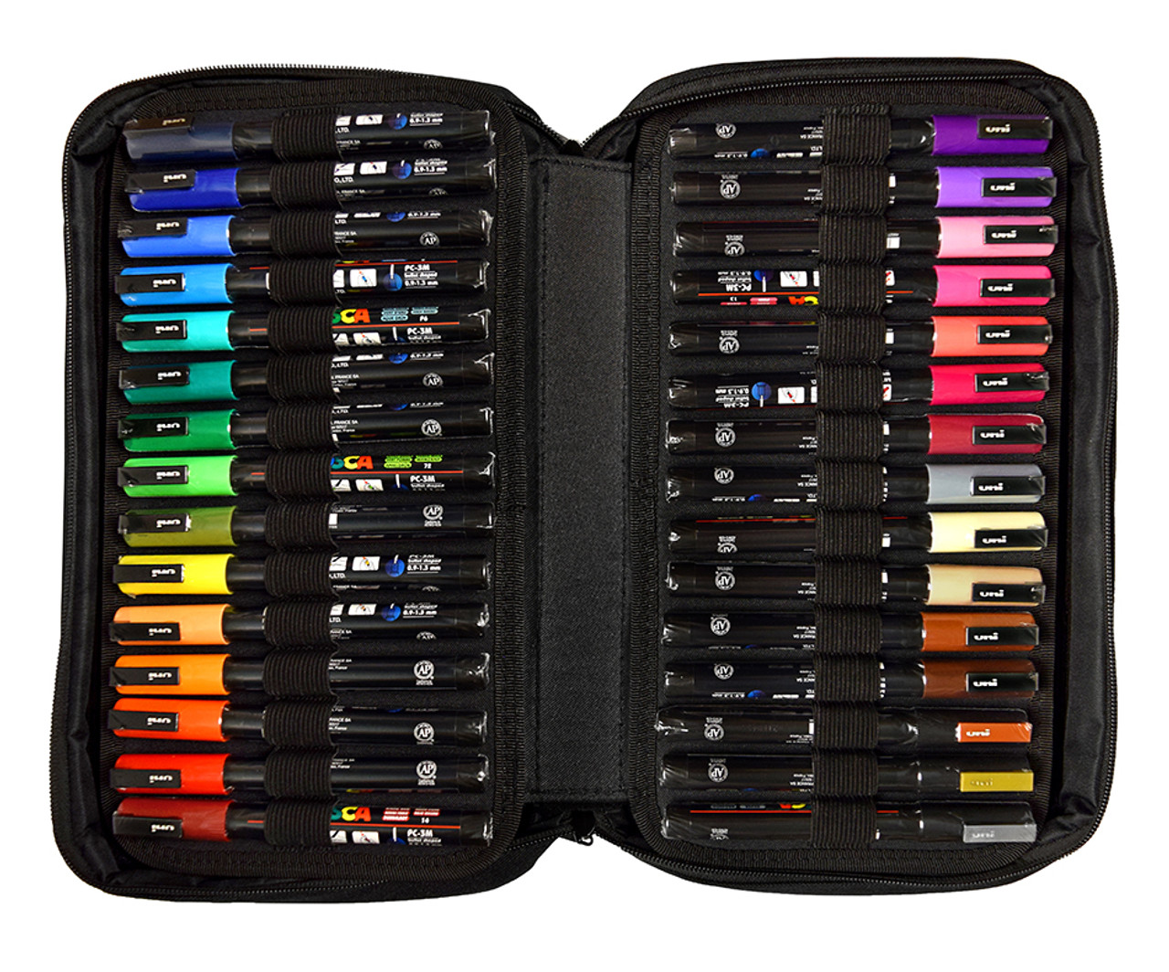 Ultimate Posca Marker Rock Decorating Set w/ Zip Up Storage Case