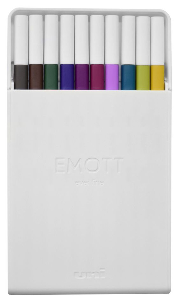 Uni Emott Ever Fine Color Liner Set of 5- No. 4 Island Colors