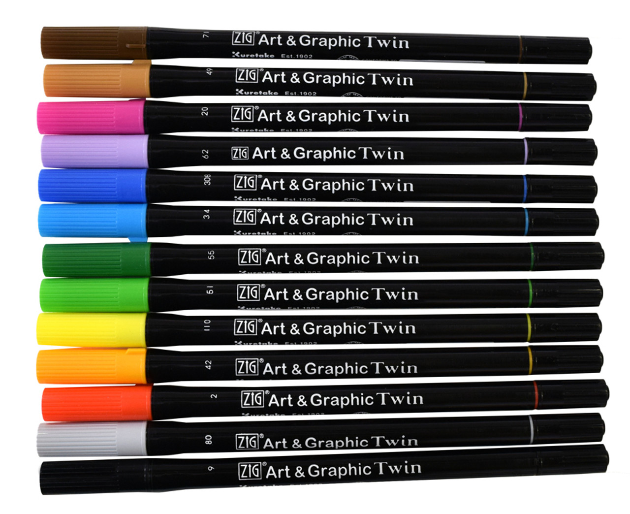 Zig Art & Graphic Classic Colors Set