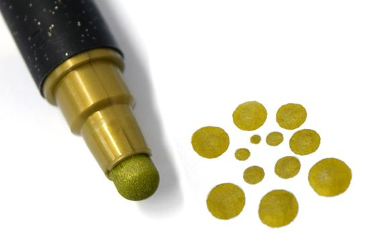 Zig Clean Color Dot Marker - Metallic Gold