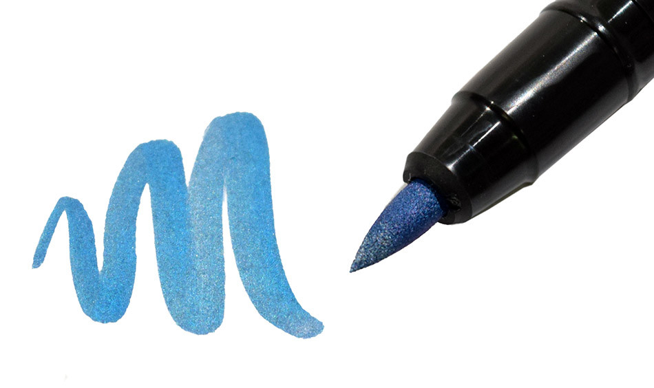 Zig Fudebiyori Metallic Brush Pens