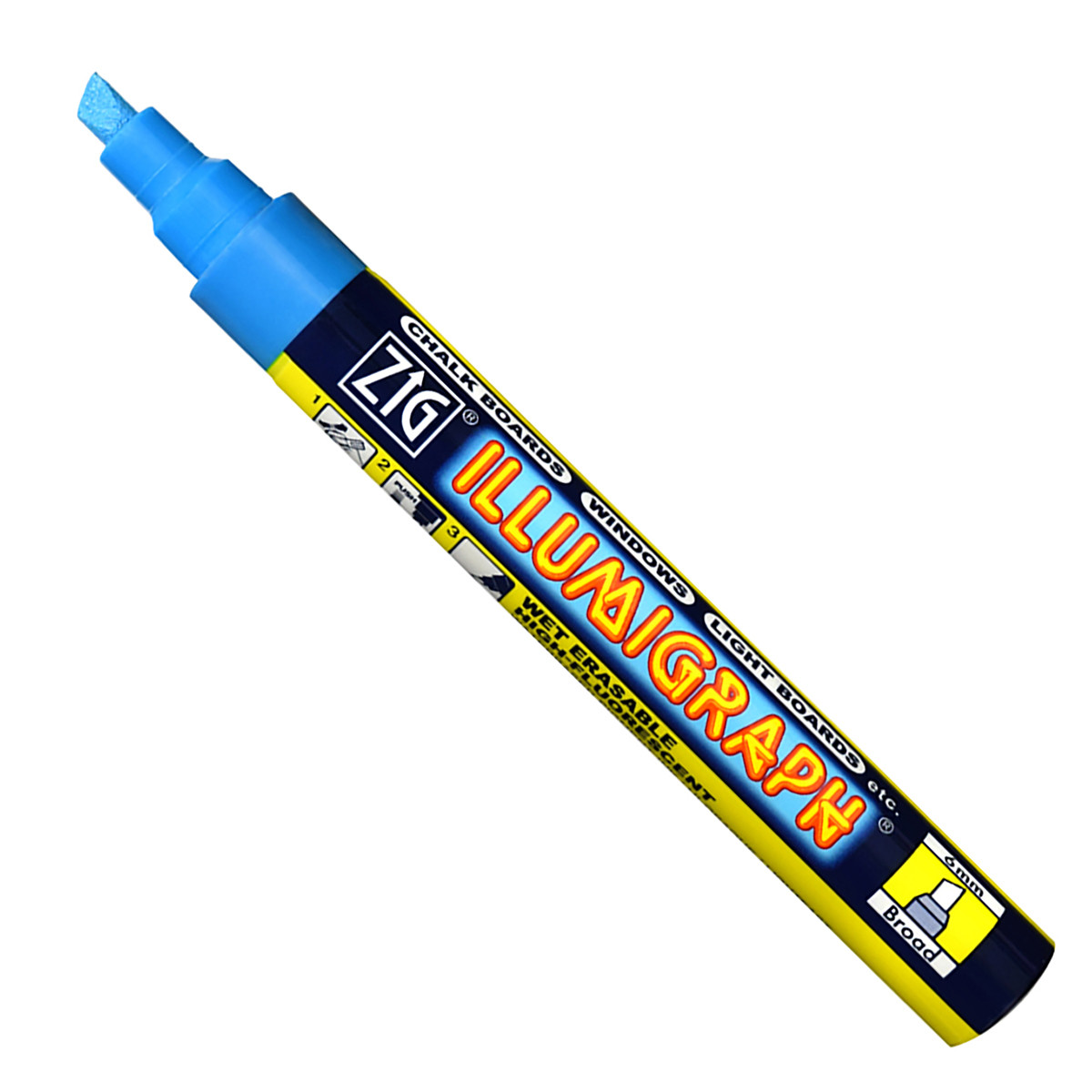 フラッシュセールH Zig Illumigraph Broad, Chisel Point