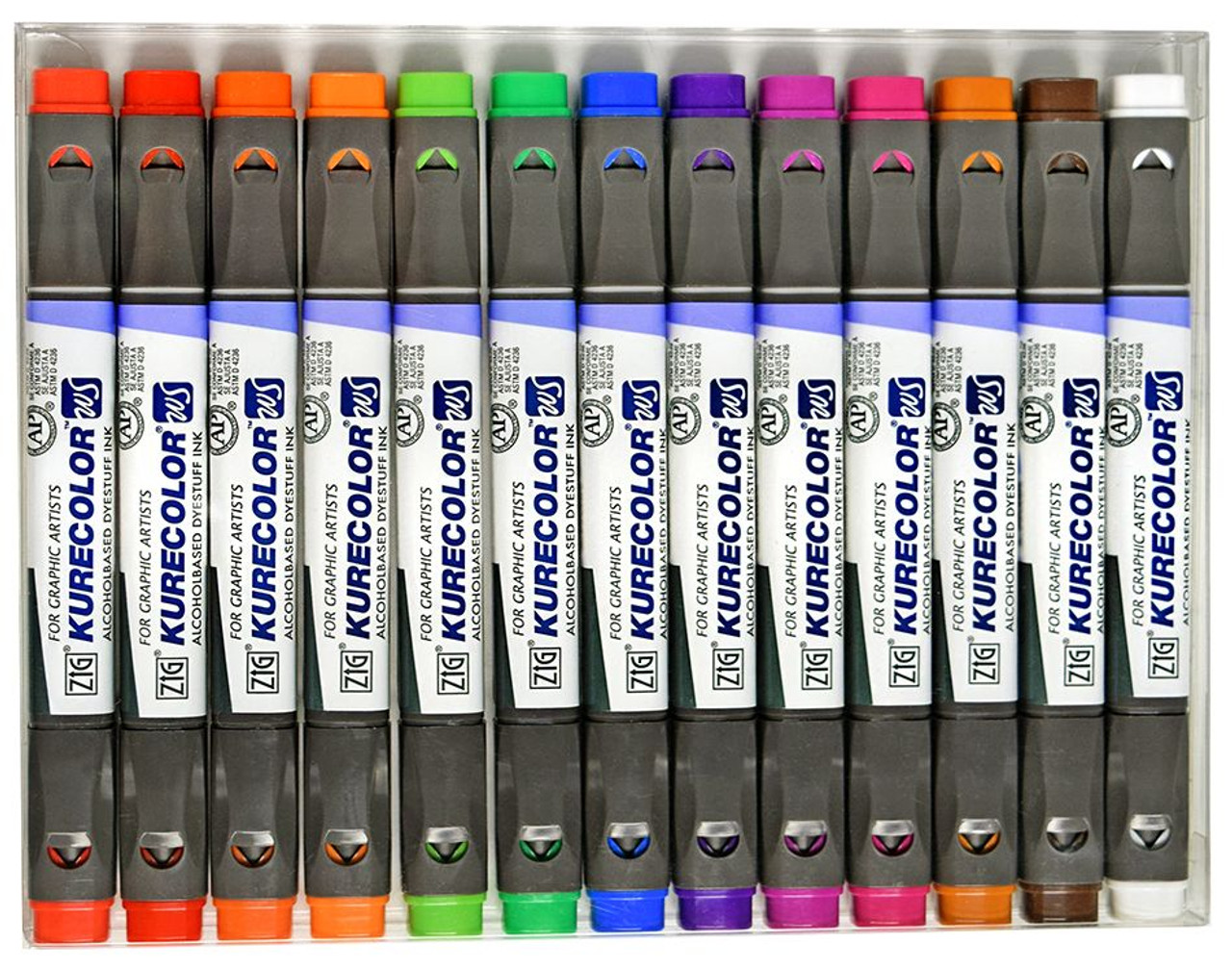 12 Colors Outline Markers - Brilliant Promos - Be Brilliant!