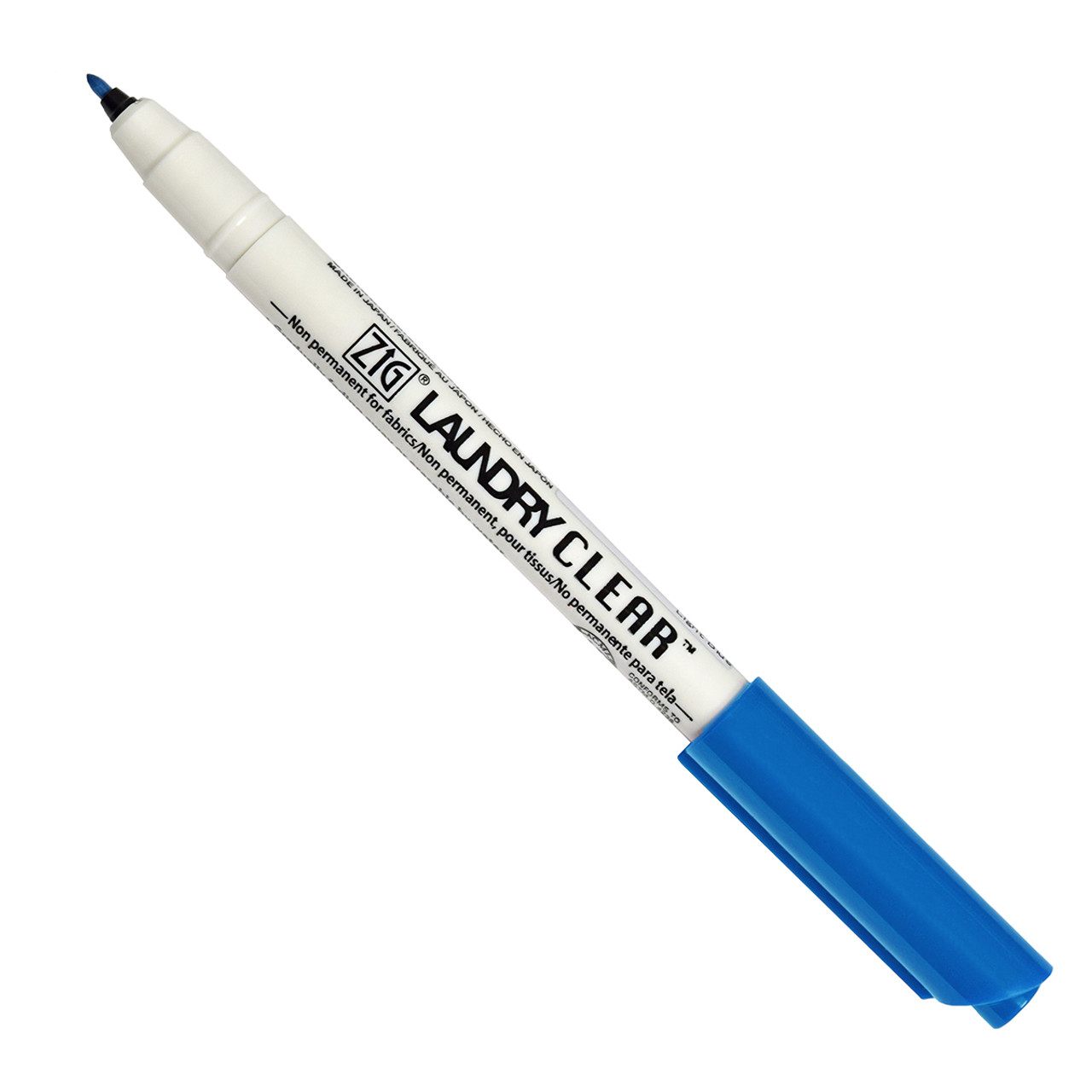 3PCS Washable Handle Erasable Pen Water Soluble Fabric Marker Pen for  Cross-Stitch Erasable Marking Ink Paint Pen Marker Crafts Color: Blue