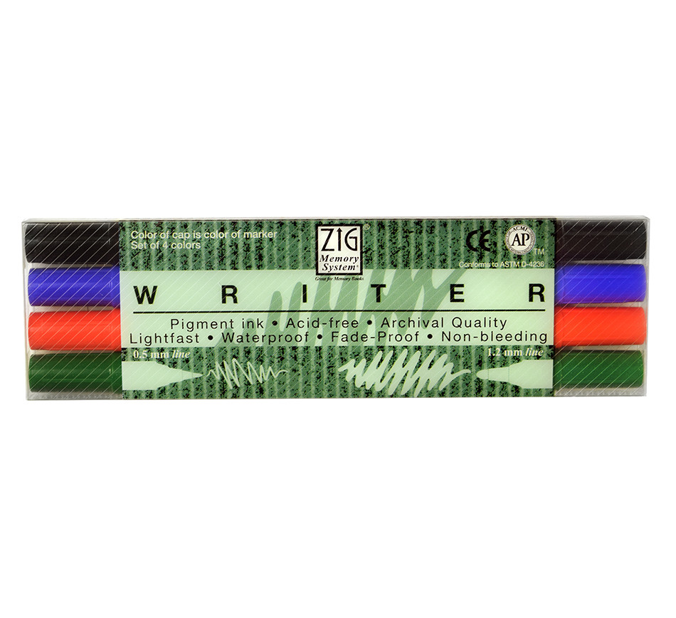 スケッチ04 ZIG Writer Set of 4 | Marker Supply