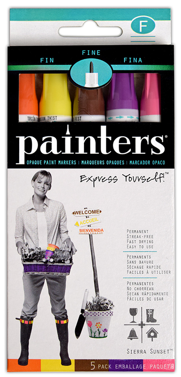 5ct Fine Tip Paint Markers by Top Notch