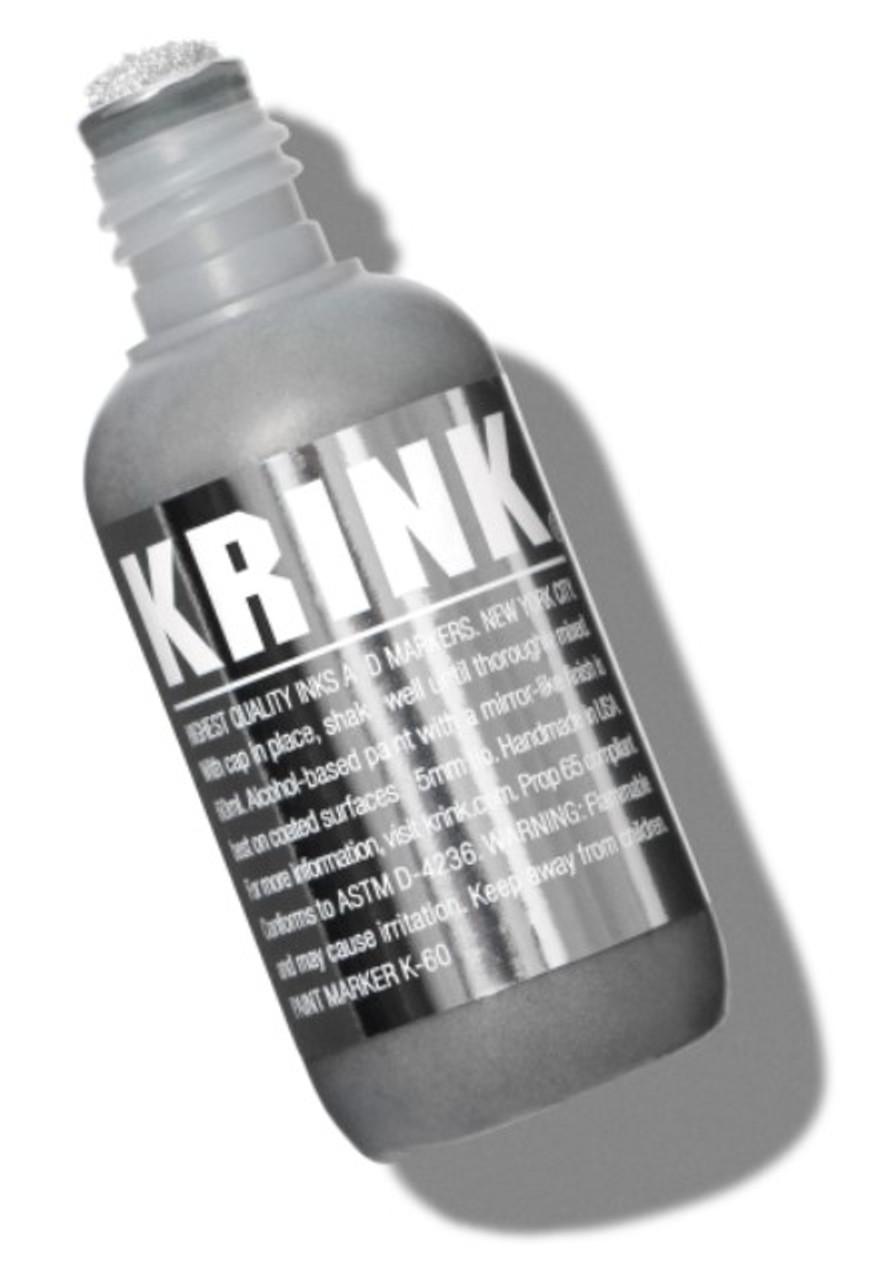 KRINK K-60 Chrome- Squeezable Paint Marker w/ Dauber Tip