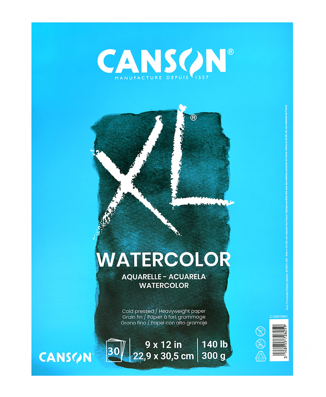 Canson XL Series Rough Mix Media, 9 x 12 : : Home