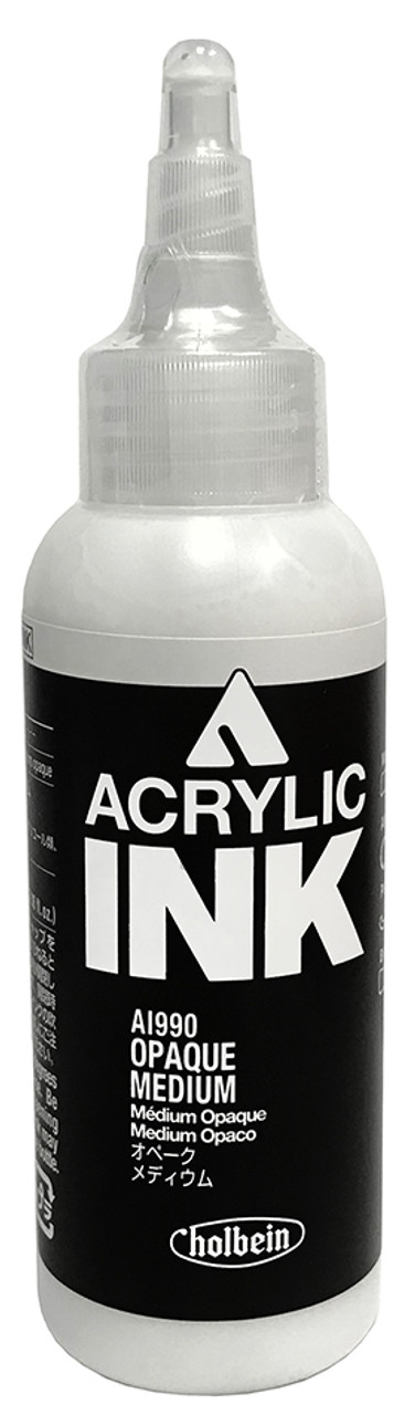 Holbein Acrylic Ink - Super Opaque Black, 30 ml