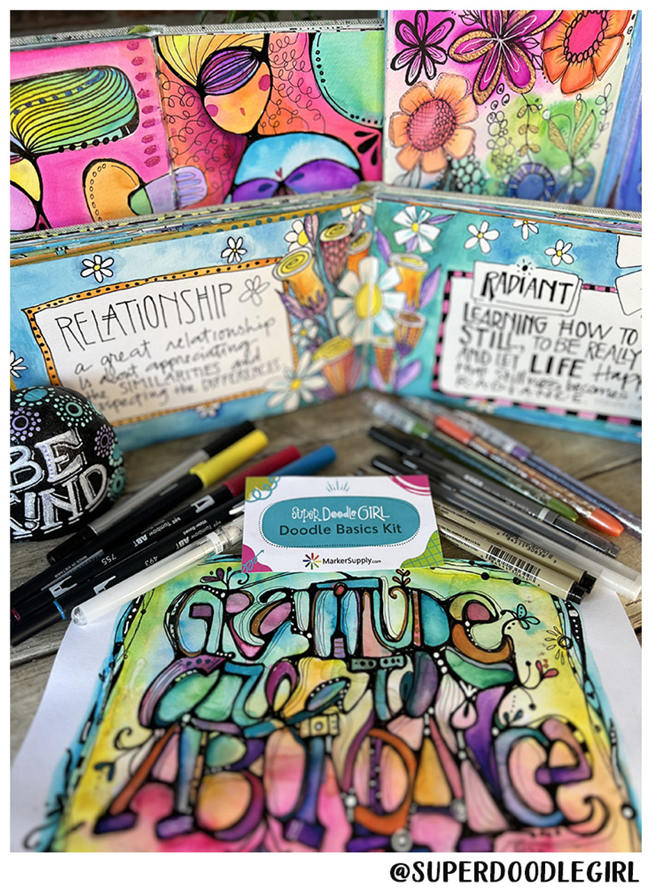doodle wash-out marker set of 10: pastel edition – eatsleepdoodle