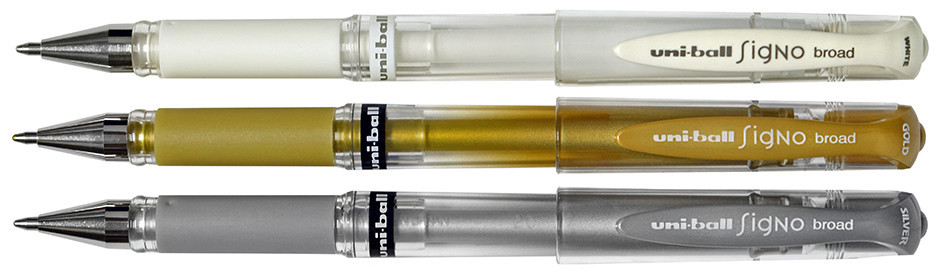 uni-ball Signo Gel Pen Set of 3 | Marker Supply