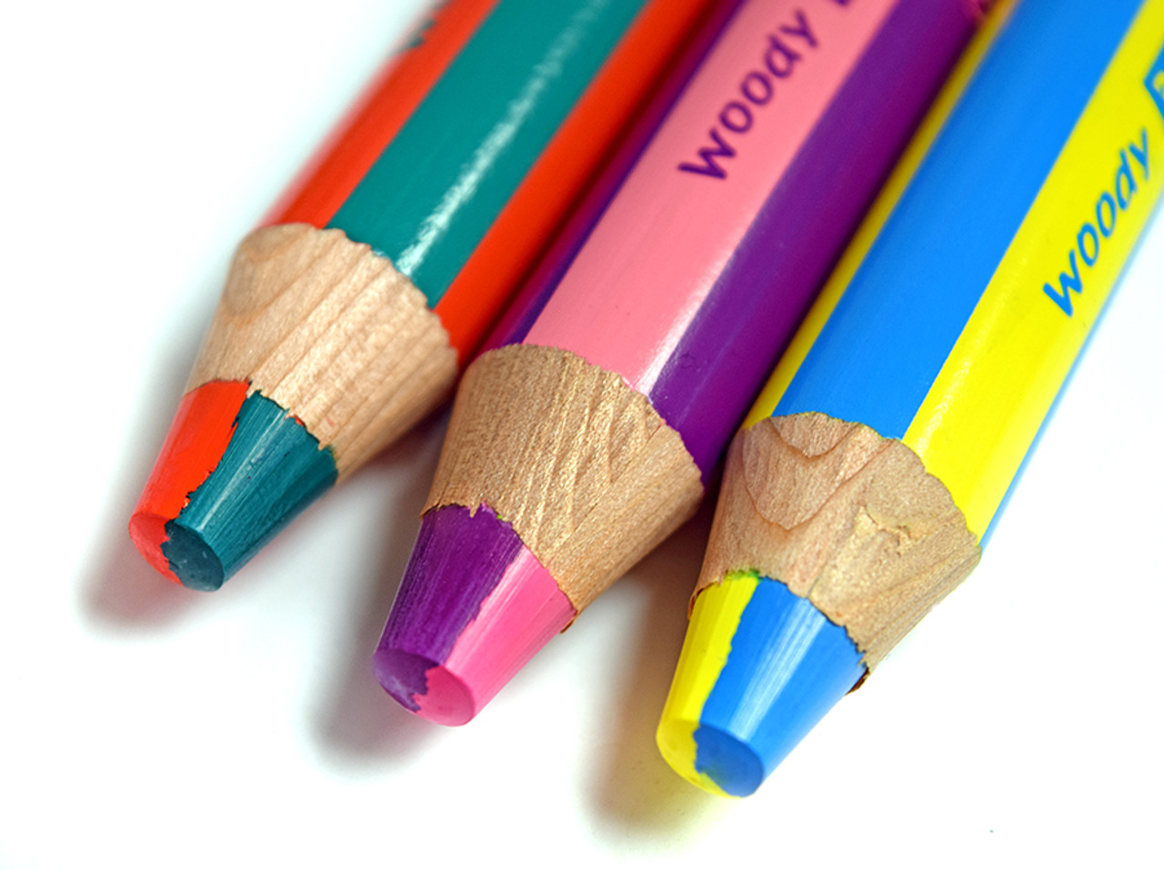Stabilo Woody Color Pencils Universal Genius 3 In 1 Crayon& Watercolor&wax  Crayon In One Pencil 10 Mm Lead 6/10/18 Colors Set - Wooden Colored Pencils  - AliExpress