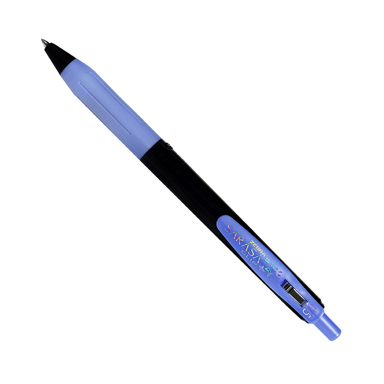 Zebra Sarasa Clip Decoshine Metallic Retractable Gel Pens, 0.5mm
