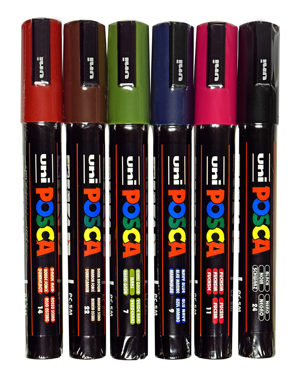 Uni Posca Marker Pen PC-5M Medium Set of 4 Light Colours