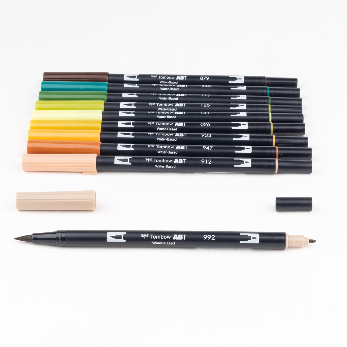 Tombow Dual Brush Pens- Seventies Set of 10