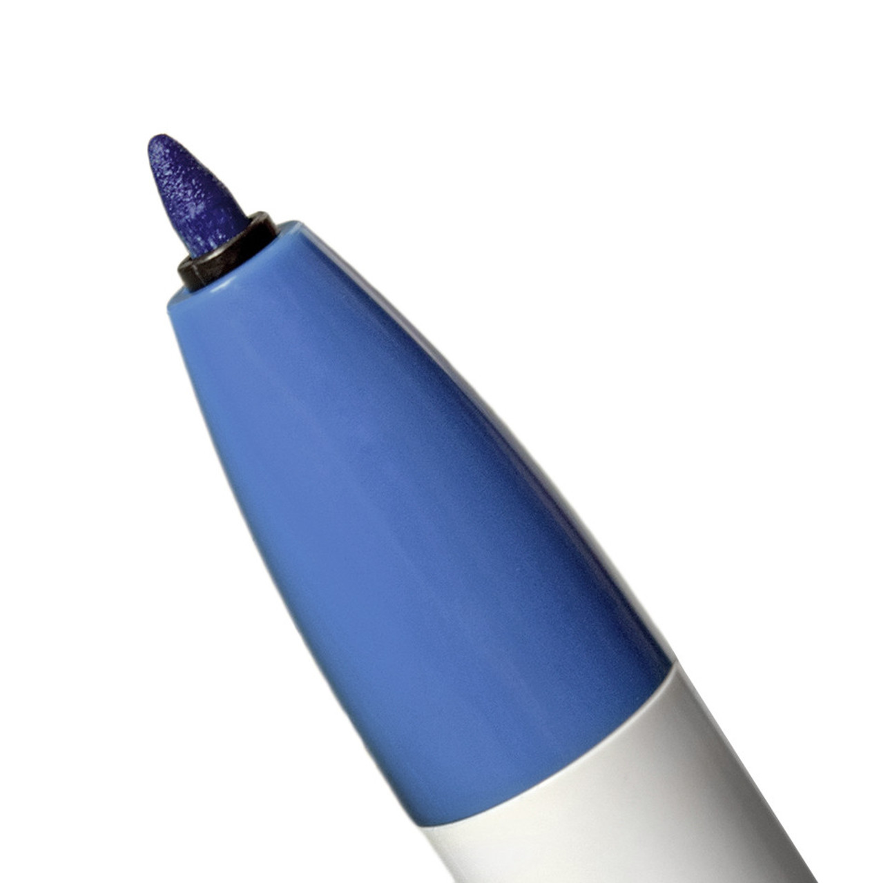 Zebra Clickart Retractable Marker - Blue