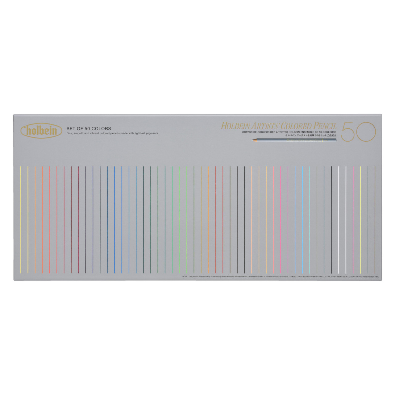 Holbein Artists' Colored Pencil Basic Tone Set of 12