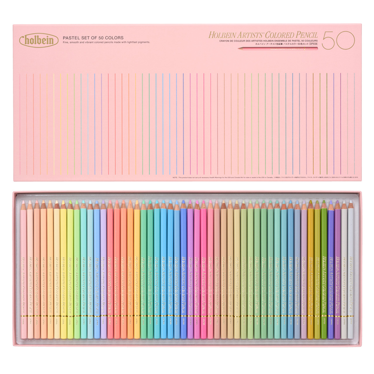 Holbein Colored Pencils, 12 Pastel Tones, 12 Basic Tones, 12 Design Tones  Review and Swatches