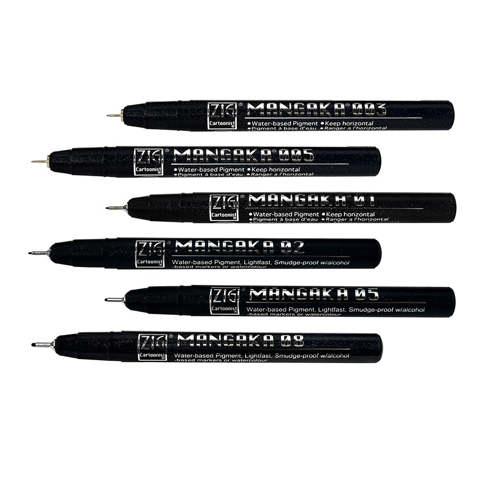 outline pens