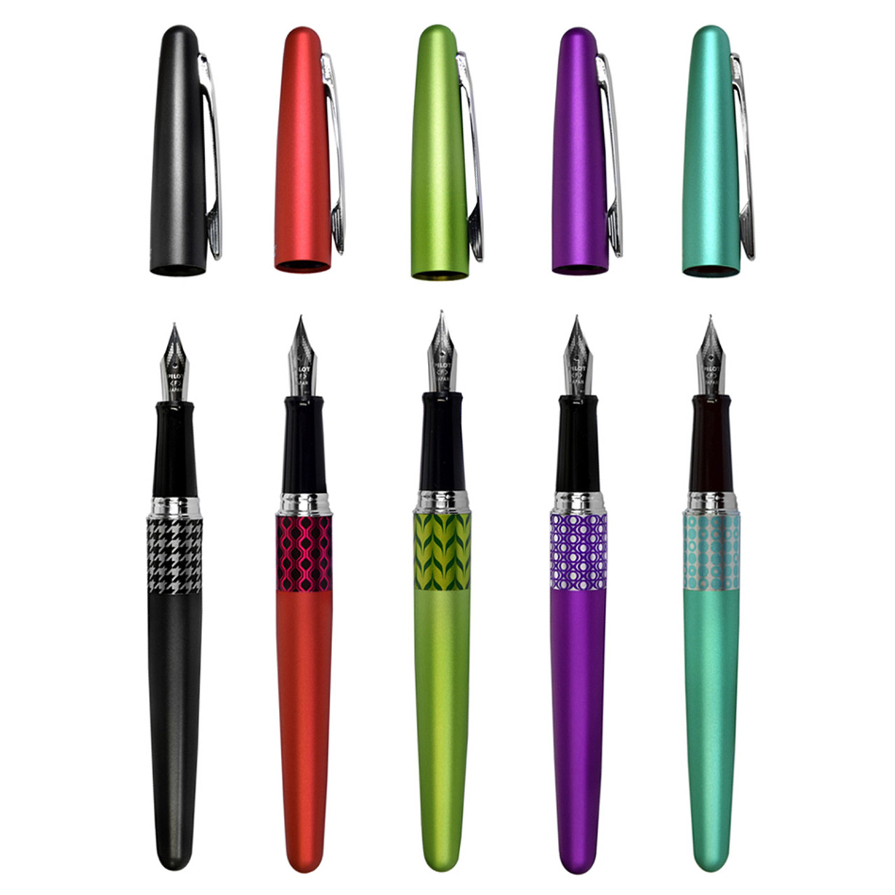 Pilot Metropolitan Fine Nib Fountain Pens1