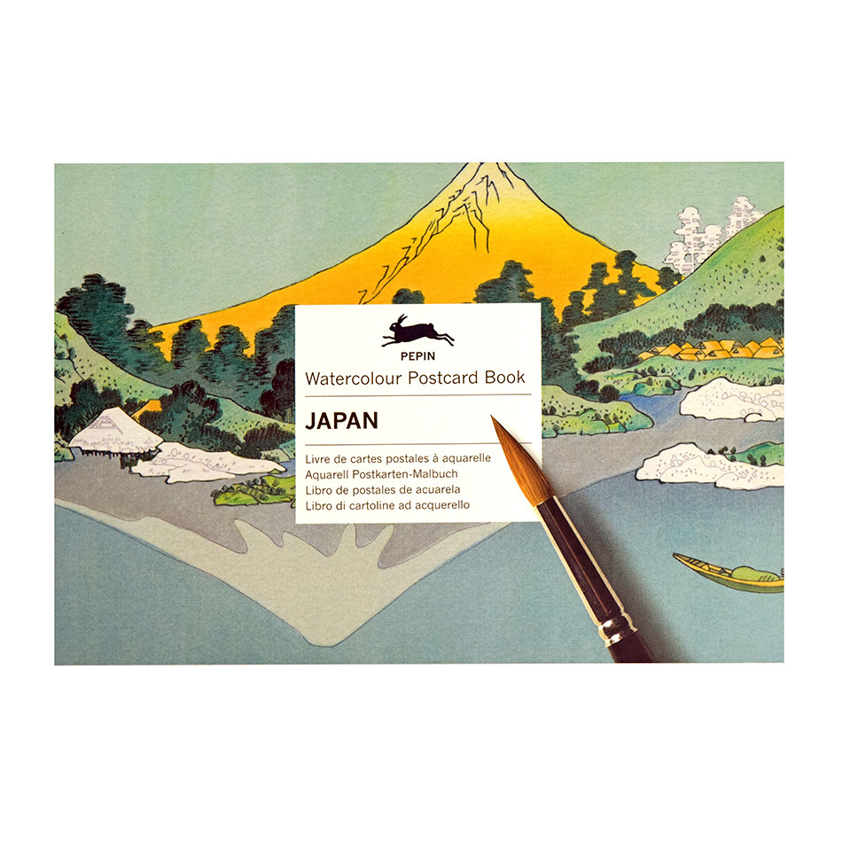 Pepin Press Watercolor Postcard Book- Japan | Marker Supply