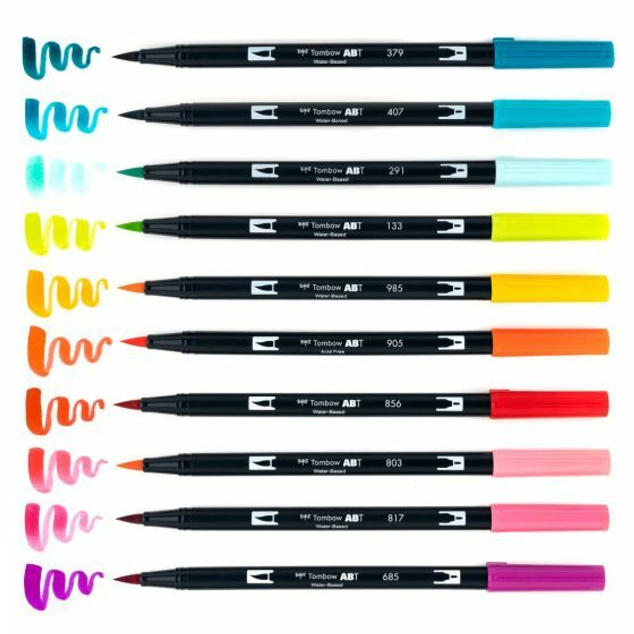 Zig Clean Color Real Brush- Skin Tones Set of 12