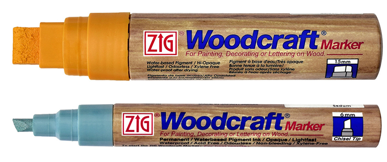 Zig Woodcraft Chisel Food Set of 4 - Vegetable Set