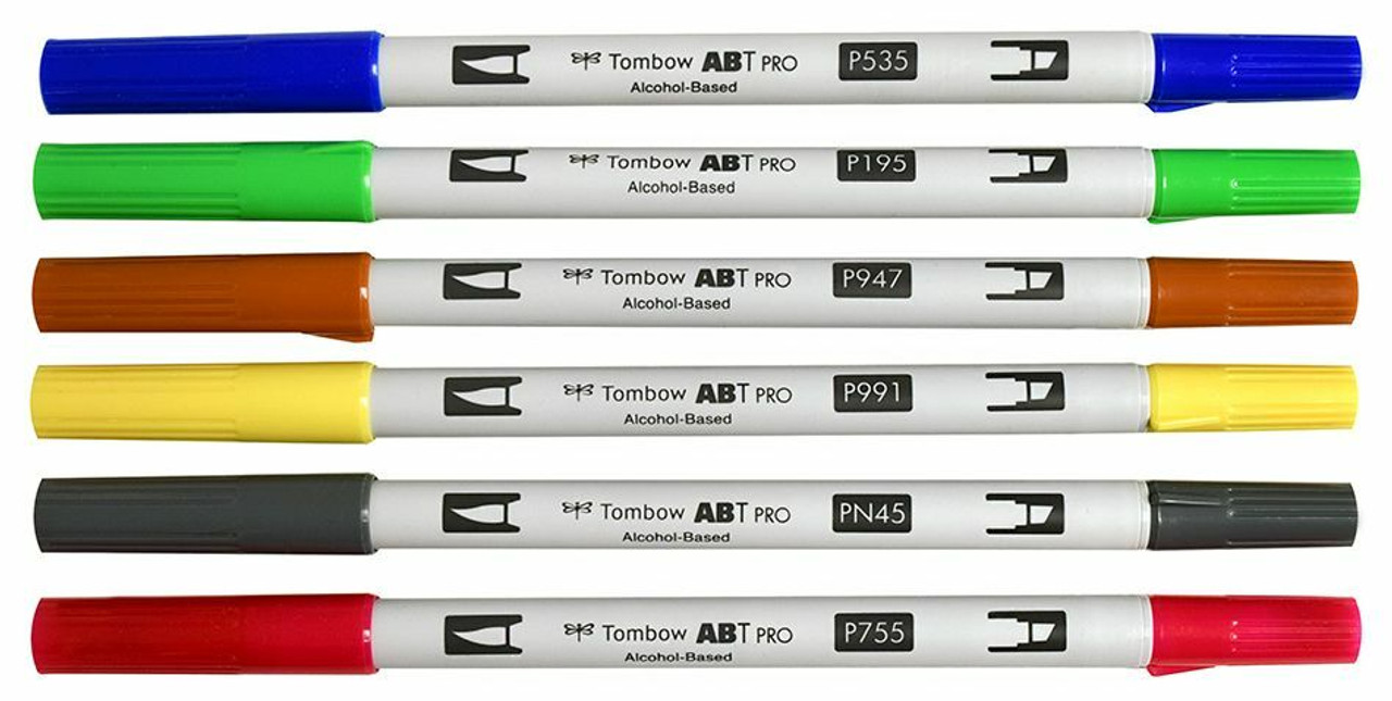 Alcohol Brush Markers, TOUCHNEW Dual Tip Artist Brush & Chisel