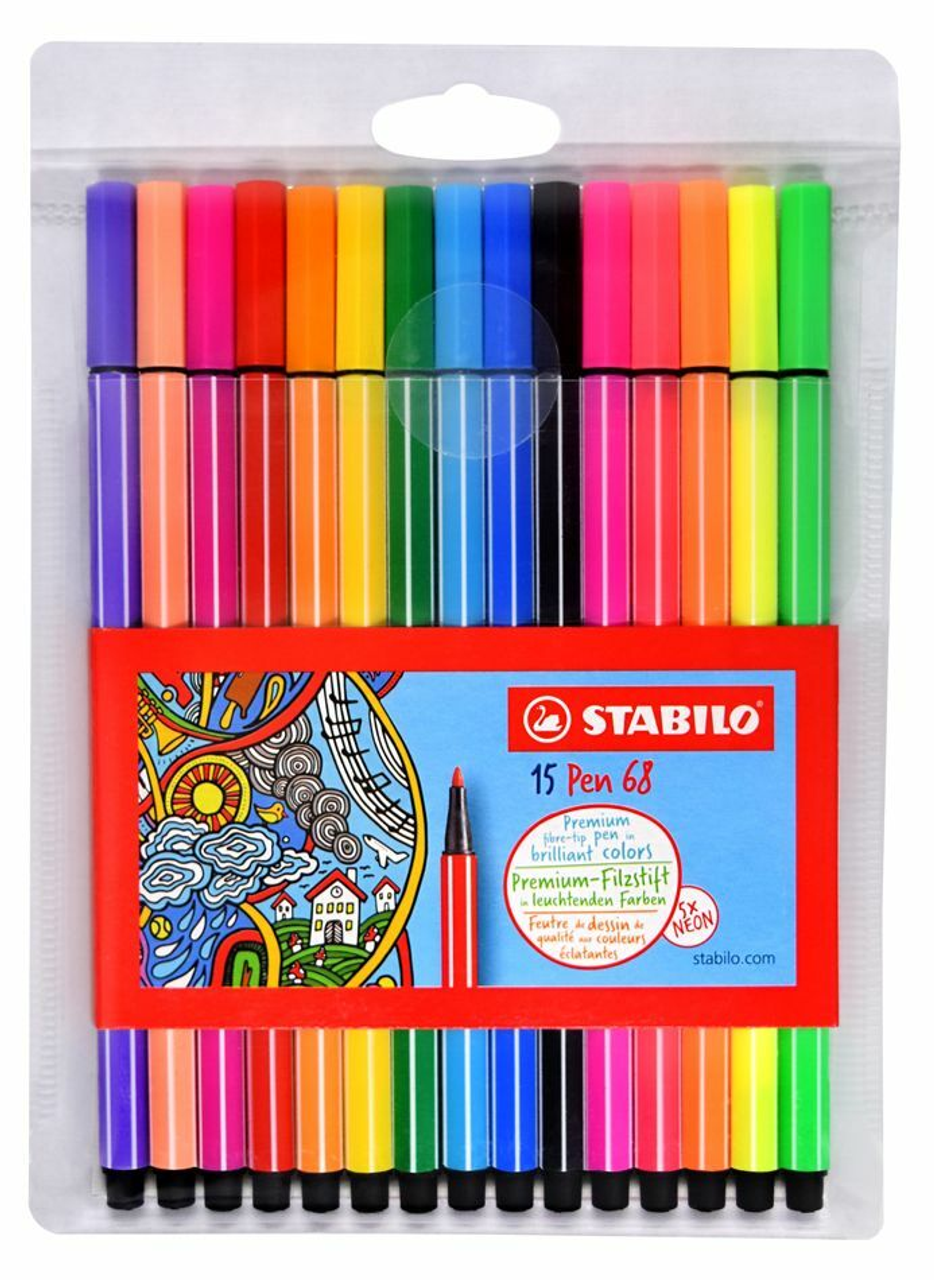 STABILO BOSS FLUOR 70/6-2 Marker Set - Variety of Brands such as