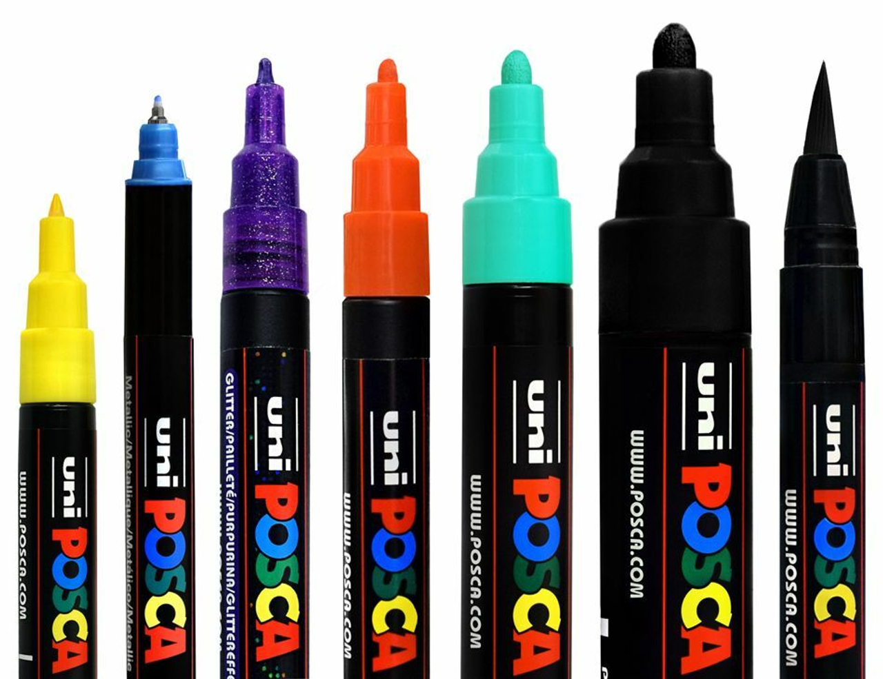 Posca PC-7M Bright Set