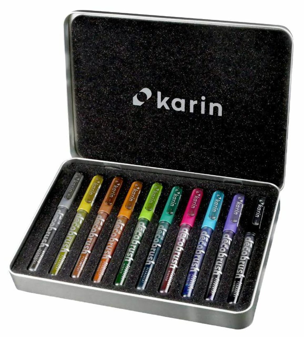 Karin Brushmarkers Pro Markers and Sets - Set of 12, Sun and Tree Colors 