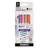 Zebra Mildliner Mix