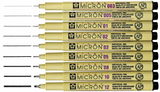 Sakura Pigma Micron Fine Line Markers