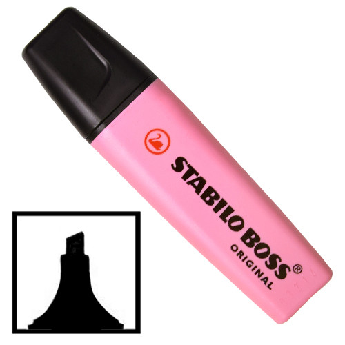 Stabilo Boss Original Highlighters, colorful chisel tip notetaking markers