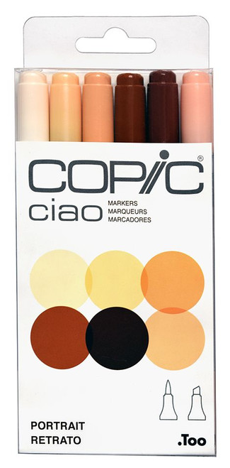 Copic Sketch Marker Secondary Tones Set of 6