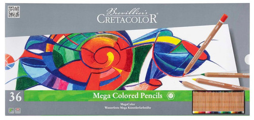 Cretacolor X-Sketch Mega Pencil Drawing 12-Piece Tin Box Set